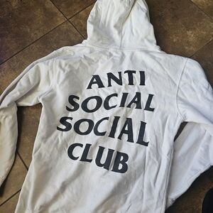 Anti Social Social Club White Sweater